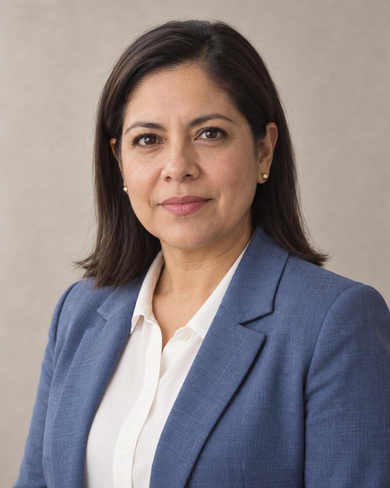Retrato de Nora Vidal. Ilustración.