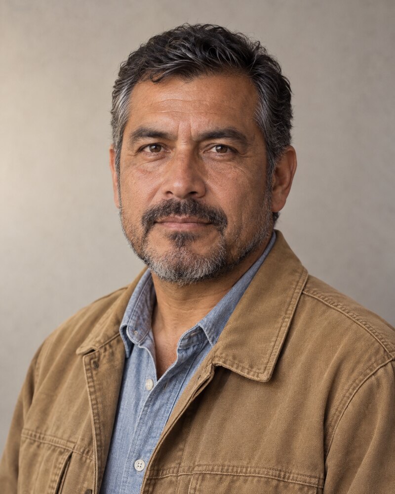 Retrato de Bruno Ledesma. Ilustración.