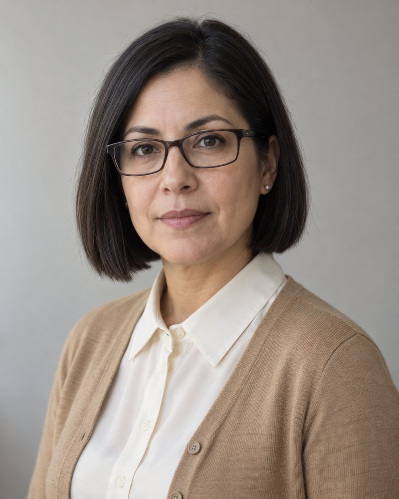 Retrato de Mara Vidal. Ilustración.