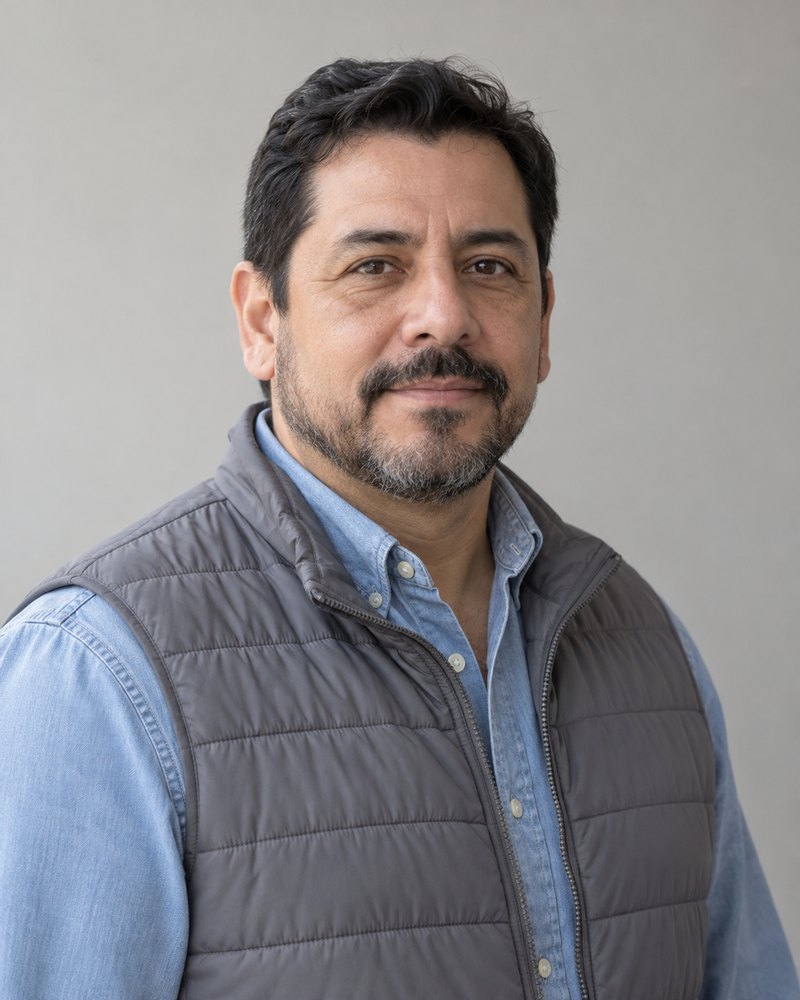 Retrato de Bruno Serna. Ilustración.