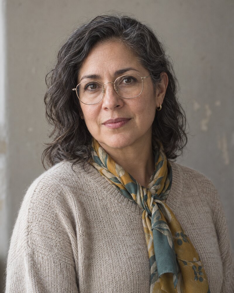 Retrato de Teresa Ugalde. Ilustración.