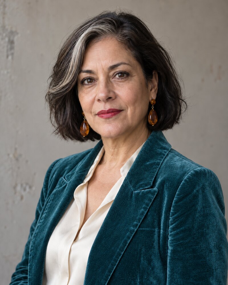 Retrato de Inés Valdés. Ilustración.