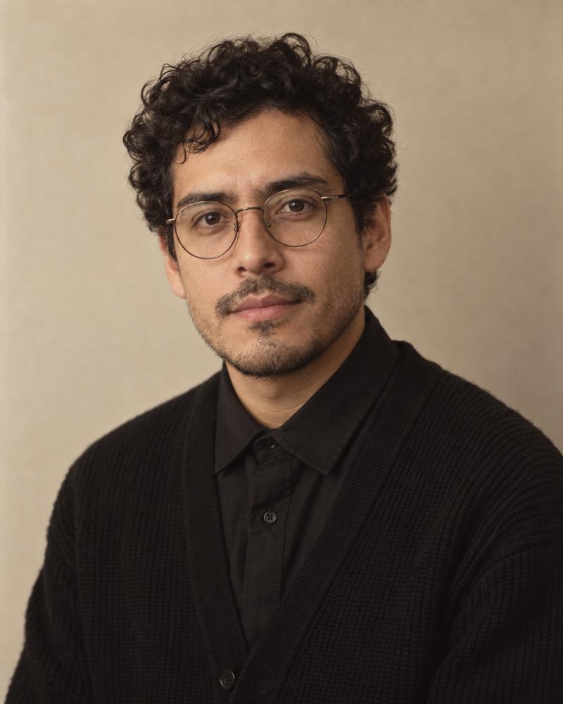 Retrato de Simón Arce. Ilustración.