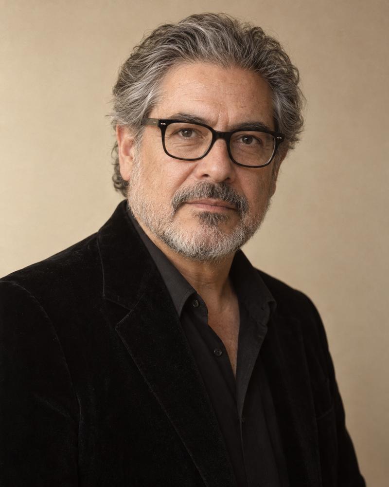 Retrato de Elías Pardo. Ilustración.