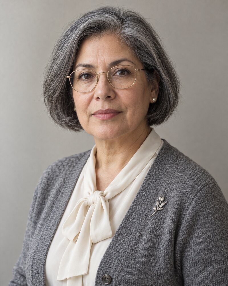 Retrato de Vera Montiel. Ilustración.